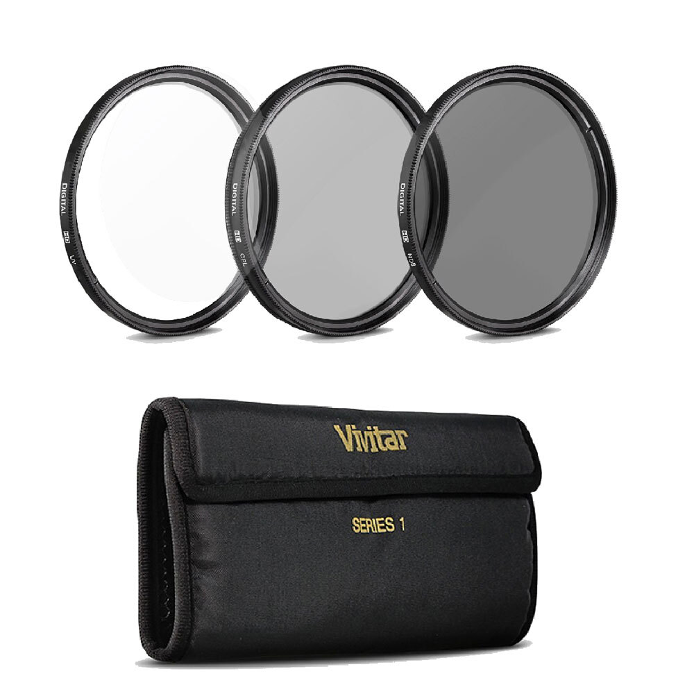 Vivitar 72mm Rotating Graduated 6pc Filter with Top Accessory Bundle
