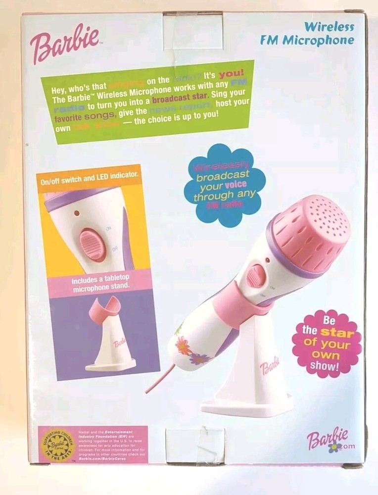 Barbie Wireless FM Microphone