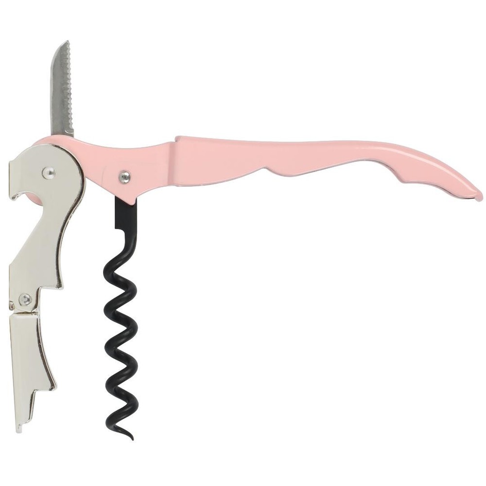 5 PSC Openers , Corkscrew Wine Bottle Opener, PINK Color