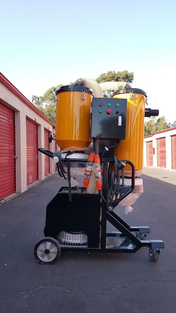 ZFS VZ-7 Double Cyclone  Plus Hepa Dust Extractor With Pre Separator.