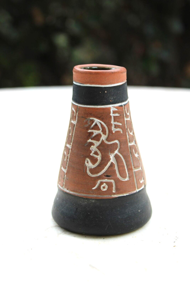 Armando De Mexico Ceramic Vase - Signed Art Pottery