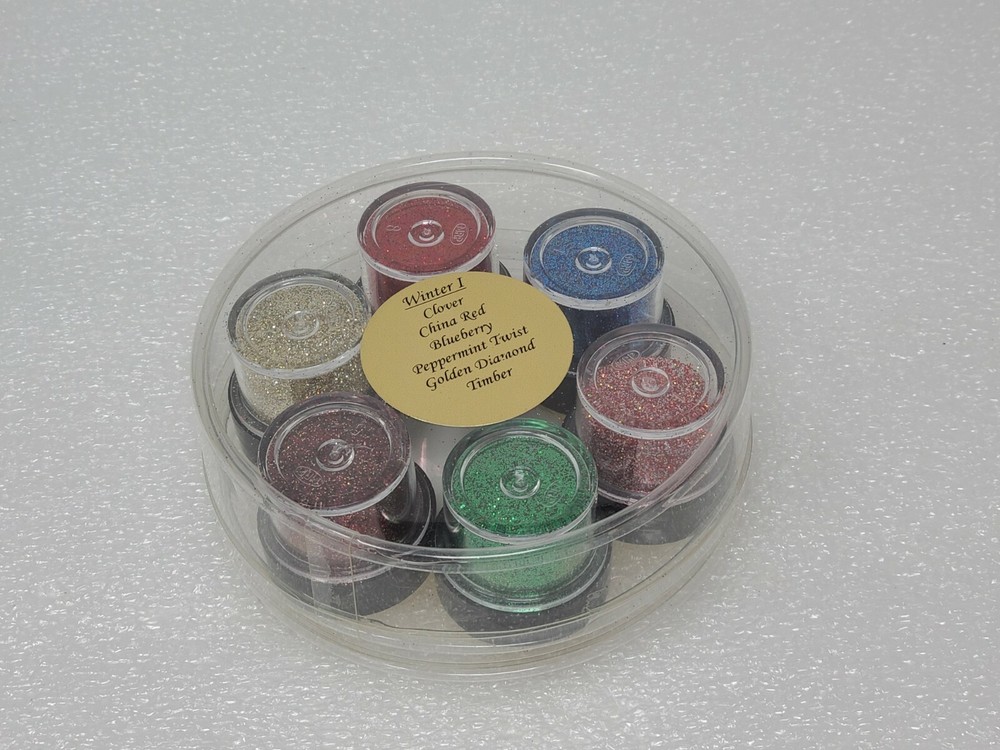 P K Glitz Glitter Color Wheel Winter  I