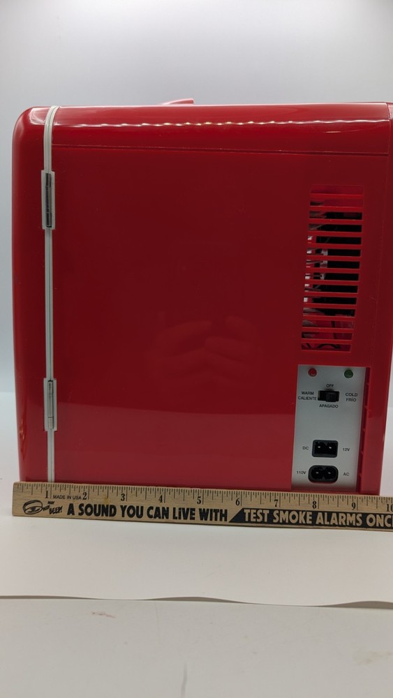 Vintage Coca-Cola Mini Fridge Hot Cold