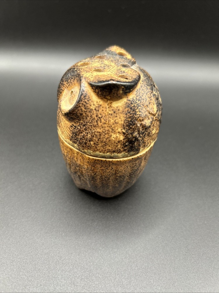 VTG Stoneware Owl Incense Burner, 2 Pcs