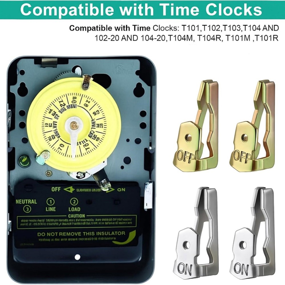 For Intermatic T Series Time Clock Tripper Replacement 156T1978A with Hardware