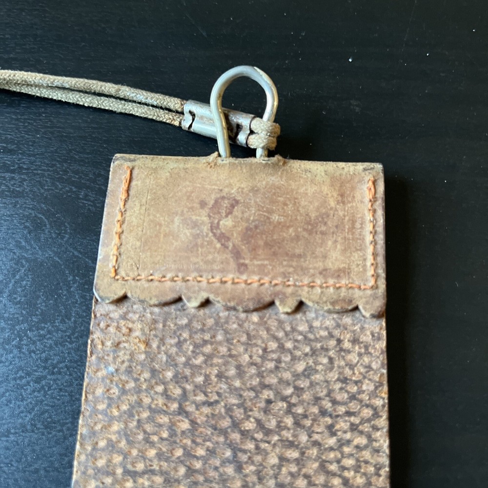 Vintage Pike Stropper Leather Metal Strop