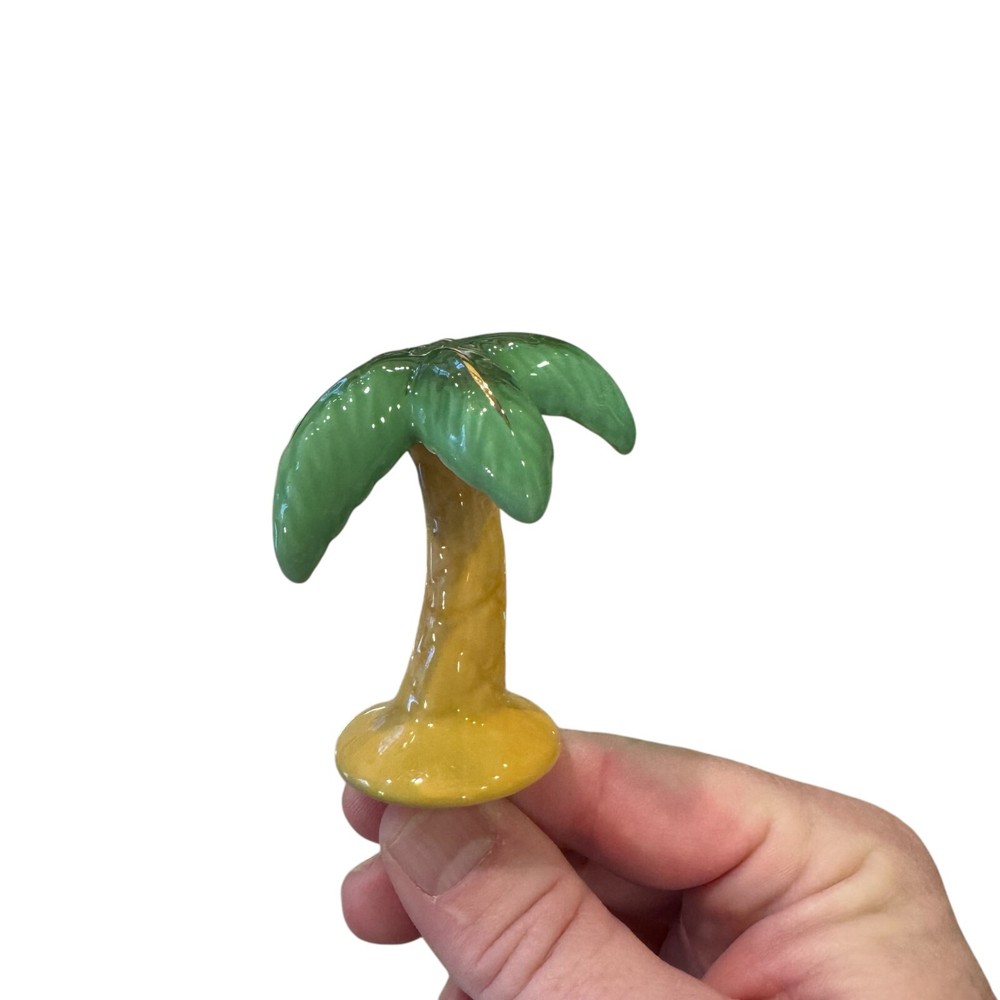 Nora Fleming Hand-Painted Mini: In The Breeze Palm Tree 3.5"