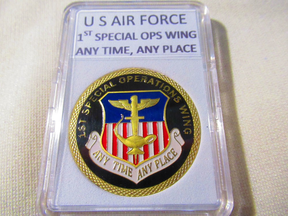 AIR FORCE 1st SPECIAL OPERATIONS WING Challenge Coin