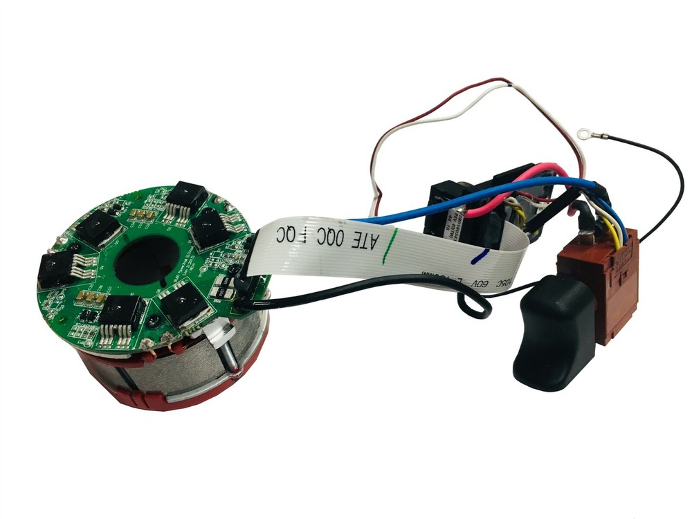 Milwaukee 14-20-0257 Electronics Assembly (No Silver Rivet)