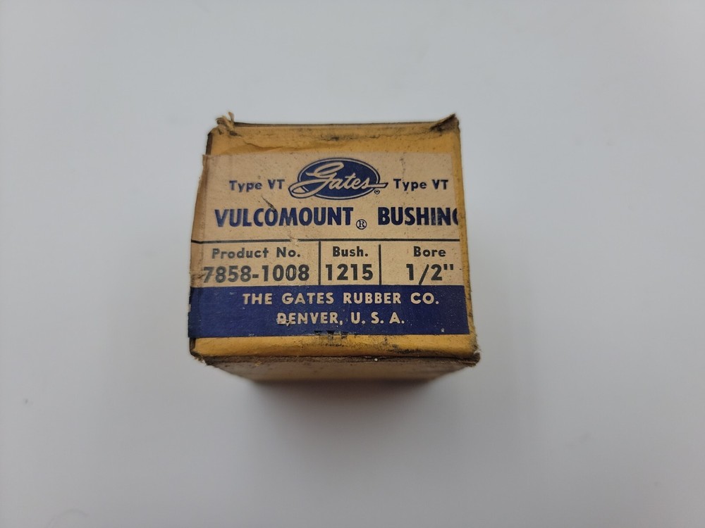 Gates 7858-1008 1215 Type Vulcomount Bushing