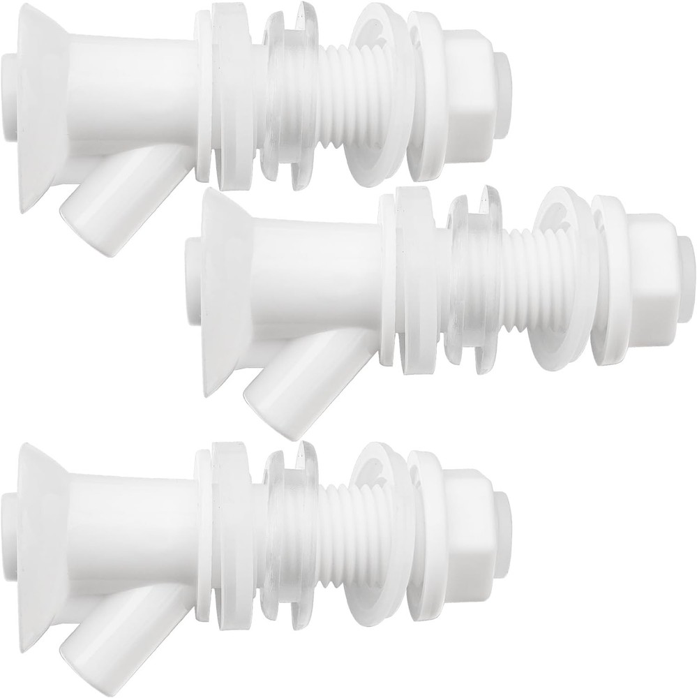 3 Pcs Push-Button Cooler Spigot Replacement, Compatible with Rubbermaid Gott Coo