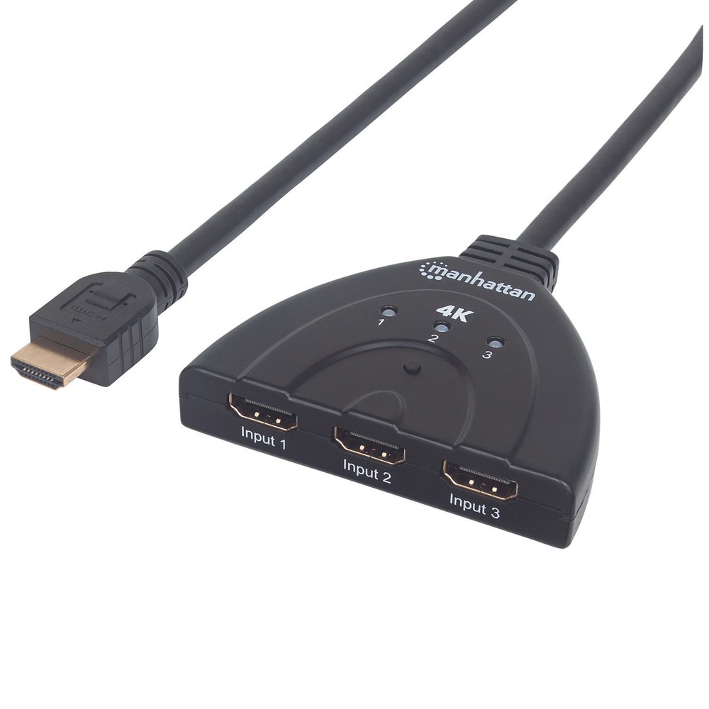 USB-Powered 4K 3-Port HDMI Switch 207874