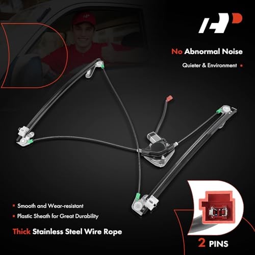 Power Window Regulator and Motor Assembly Replacement for Front Driver(LH)