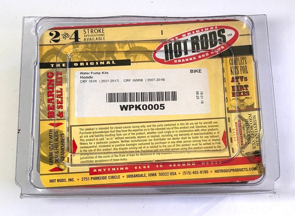 HOT RODS Water Pump Kit WPK0005 :