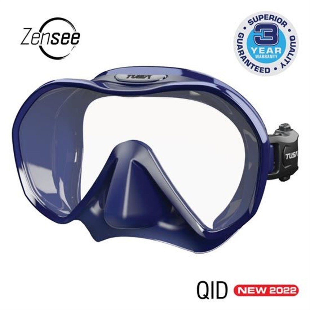 Tusa Zensee Mask - Indigo; Dive Masks; (M-1010-QID)