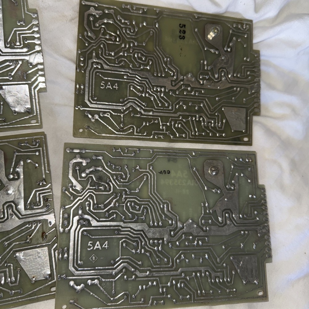 4 Vintage Bell ? Components Telephone Operator Circuit Board Switch Console
