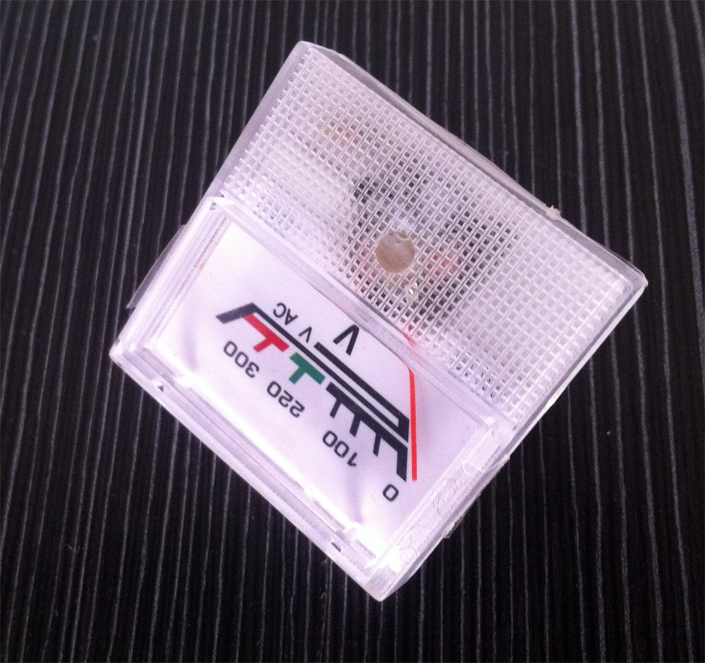 220V Analog Panel Meter AC 0-300V voltmeter Voltage Guage 1pcs