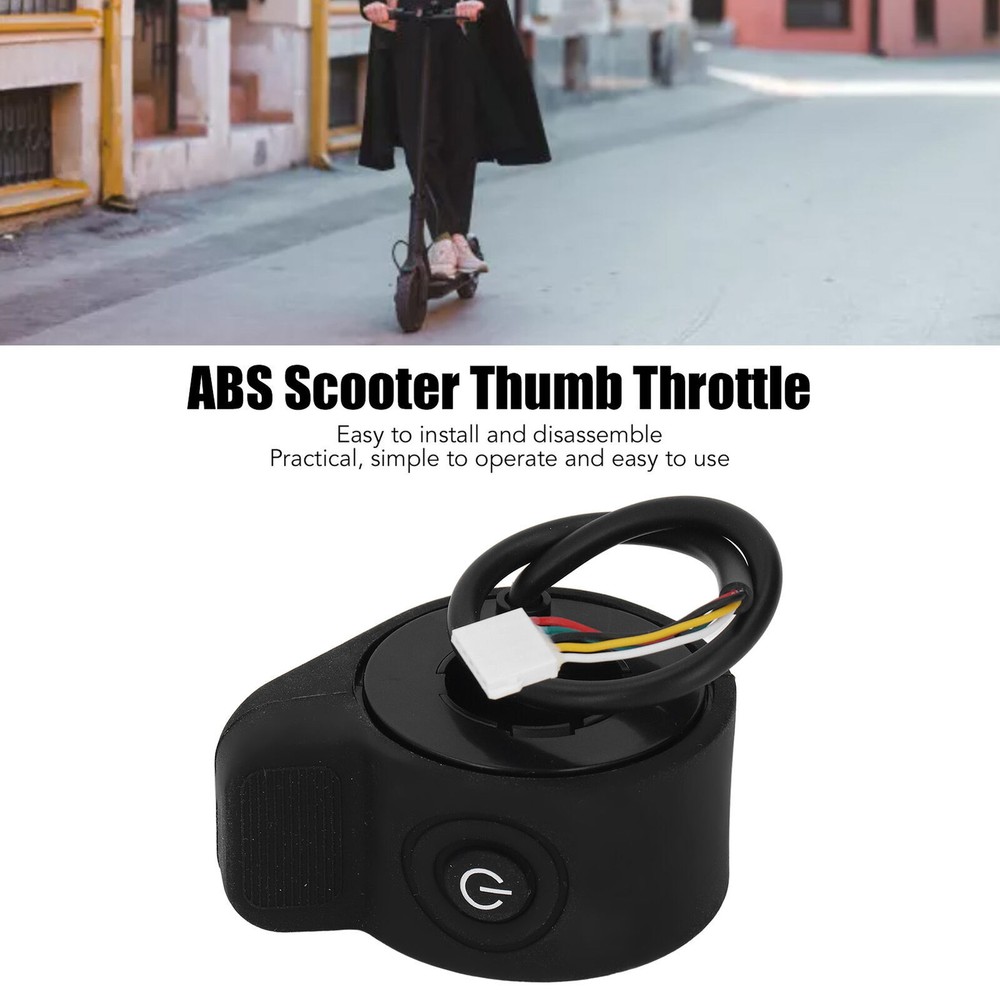 Electric Scooter Throttle ABS Speed Control Handle Start Switch Accelerator