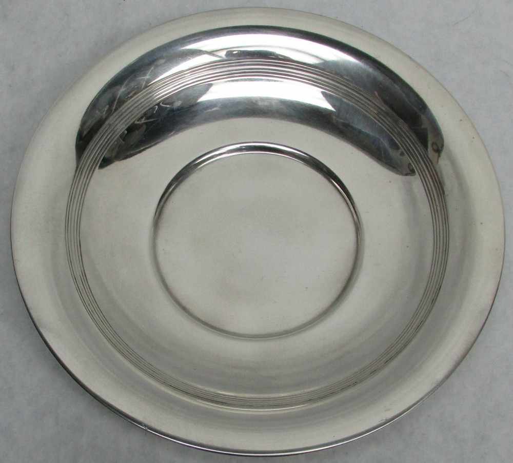 TIFFANY & CO 1912 STERLING SILVER 6 3/4" UNDER DISH
