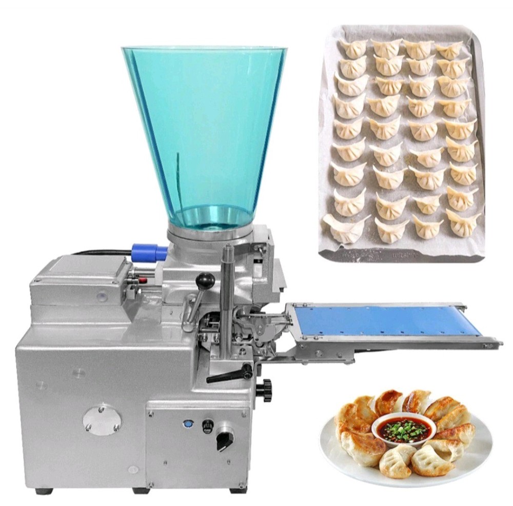 Semi Automatic Fried Dumpling Machine Gyoza Samosa Empanada Making Machine 110v