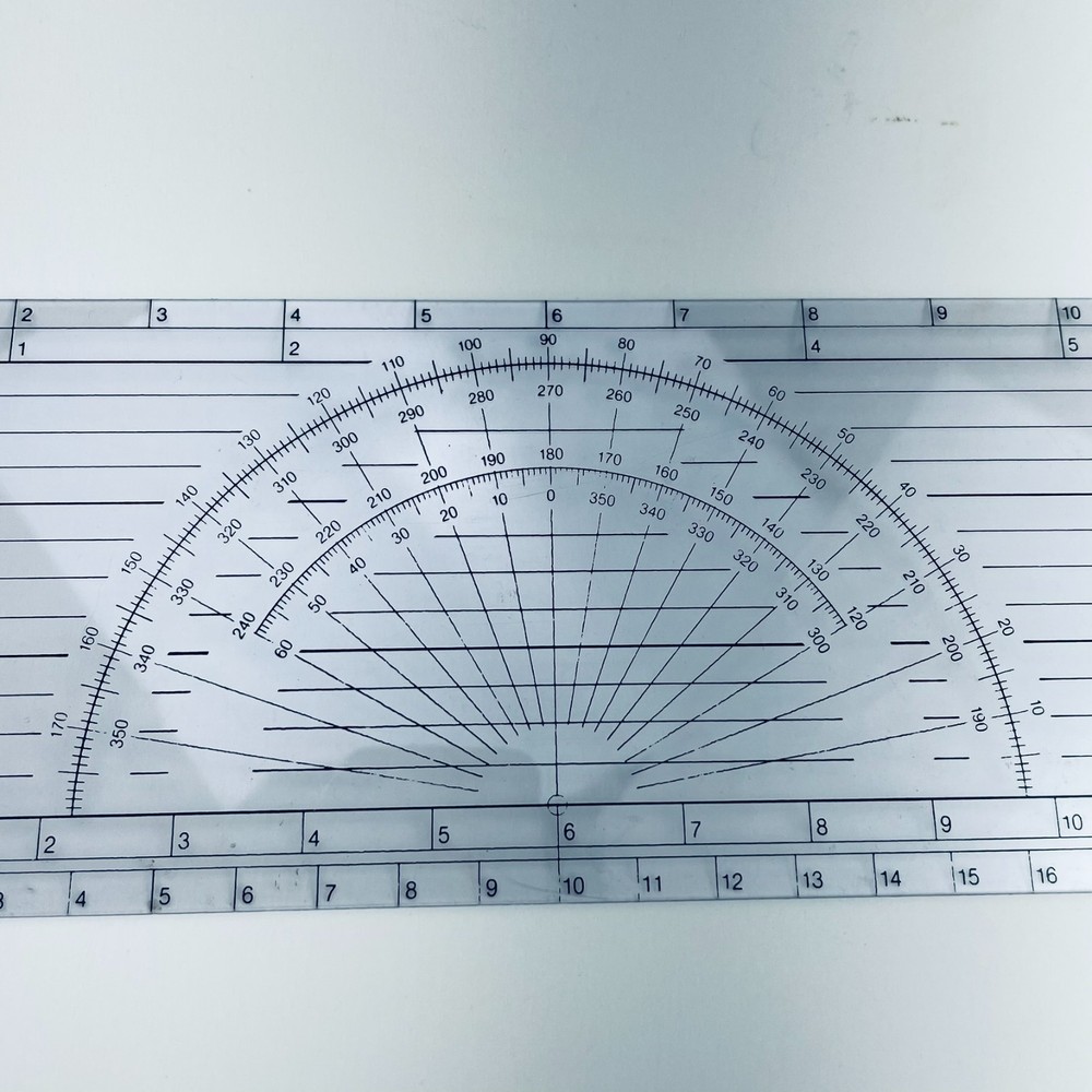 US AIR FORCE TYPE B-2A AIR NAVIGATION AIRCRAFT PLOTTER 6217 with Davis Plotter