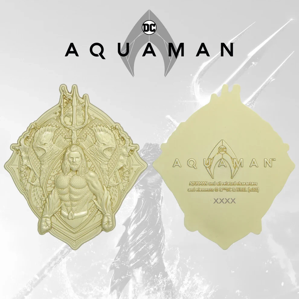 DC Aquaman Limited Edition Medallion (Only 5,000 Made)