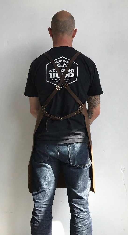leather apron for men / Chief Apron / Customized/ Kitchen Accessories