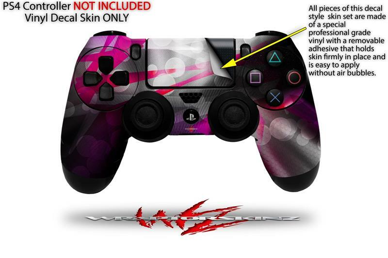 Skin for Sony PS4 Controller ZaZa Pink
