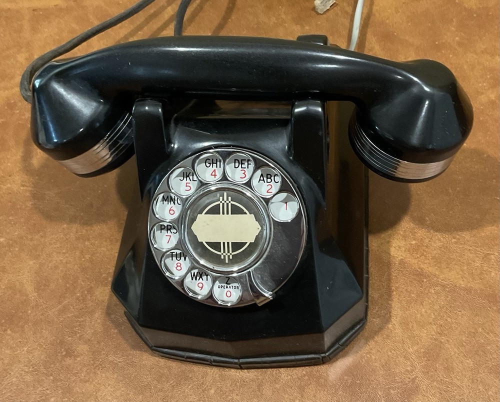 Antique Automatic Electric Monophone Telephone EUC