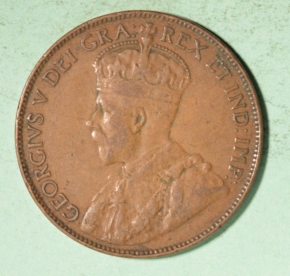 1929 - Newfoundland Large Cent - INV#D179