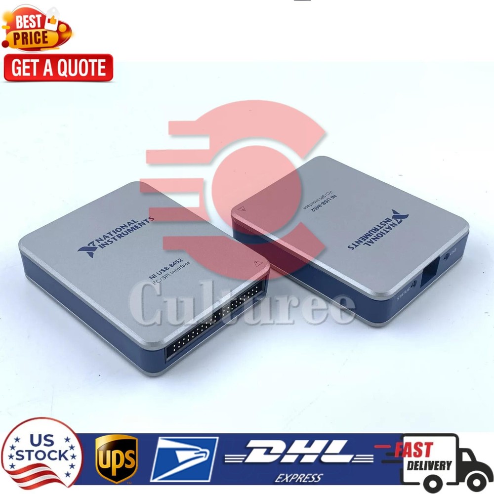 NEW National Instruments USB8452 USB-8452 I²C/SPI Interface Device