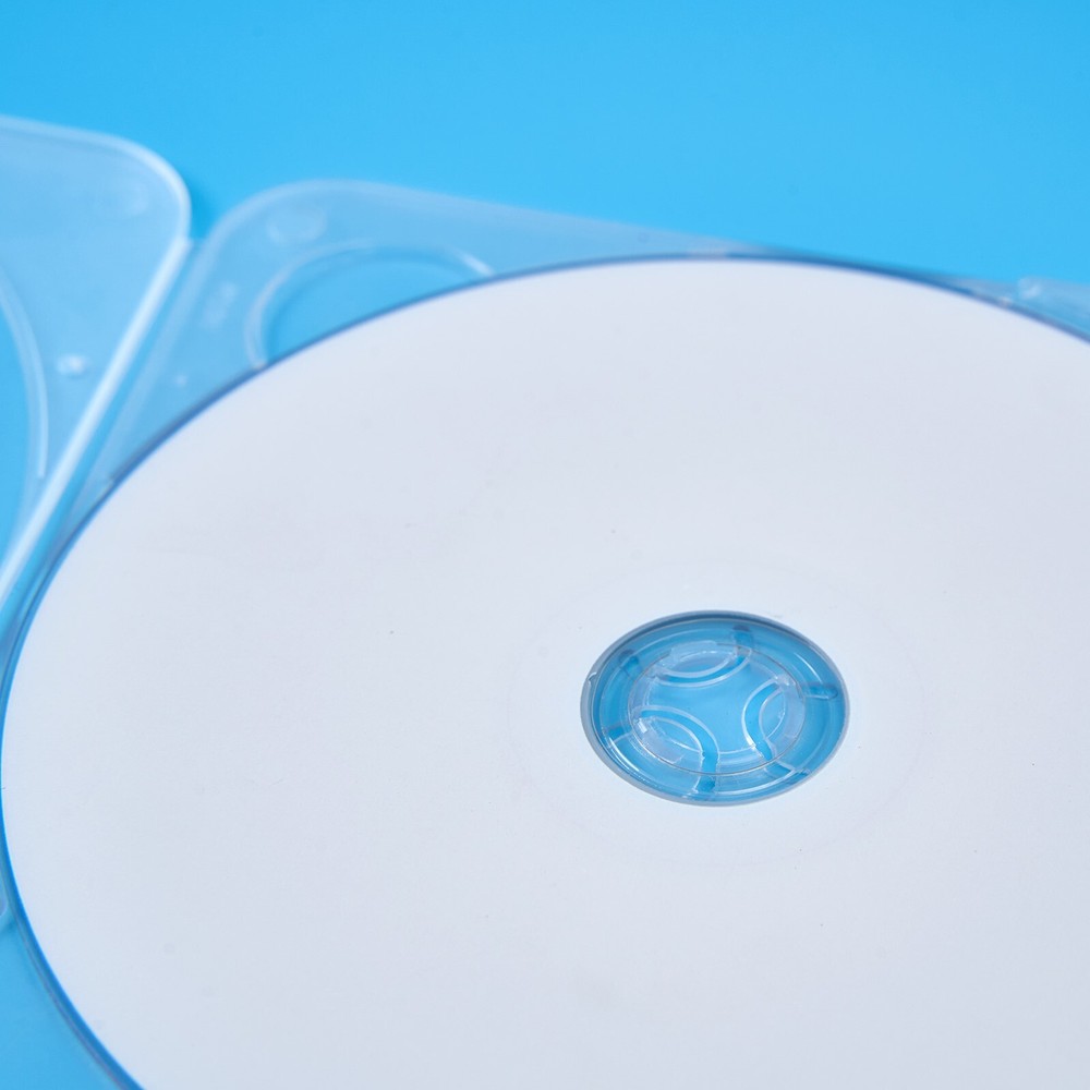 10 pcs 3.8mm Super Slim Single Clear PP Poly CD DVD Blu-ray Disc Case