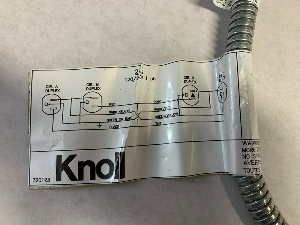 Dekko Cat #585005.1.1 Wiring Connection System