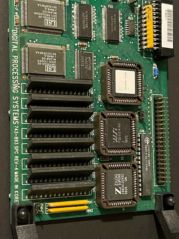 DIGITAL PROCESSING SYSTEMS 743-893 REV4 DUAL VGA DIGITAL CAPTURE PC CARD RARE