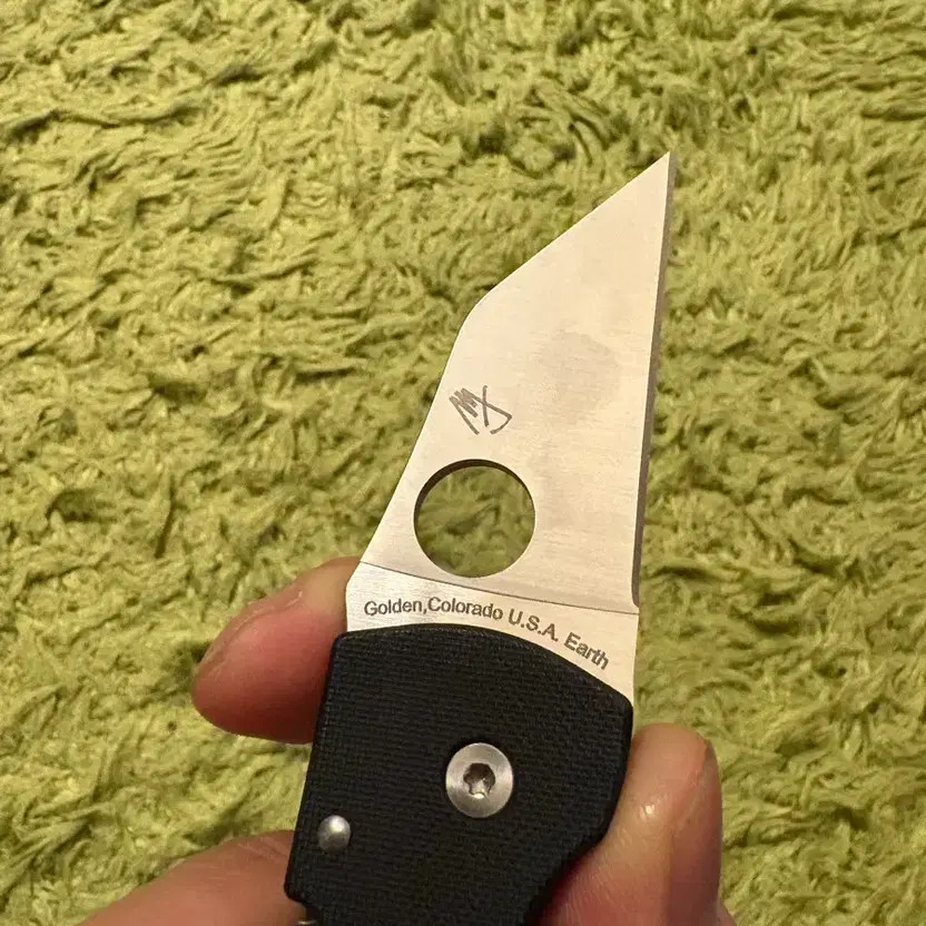 Spiderco Micro Jumbo Black Knife Official