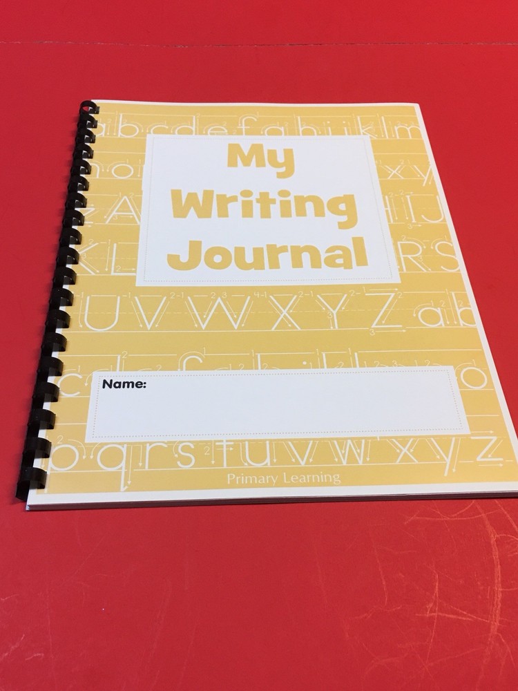 Primary Learning My Writing Journal - 30 Pgs (Yel) Single Book.
