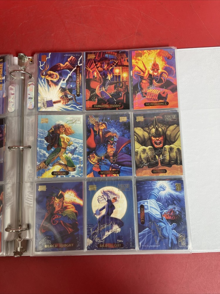 1994 Marvel Masterpiece SP ED Lot 232 Card
