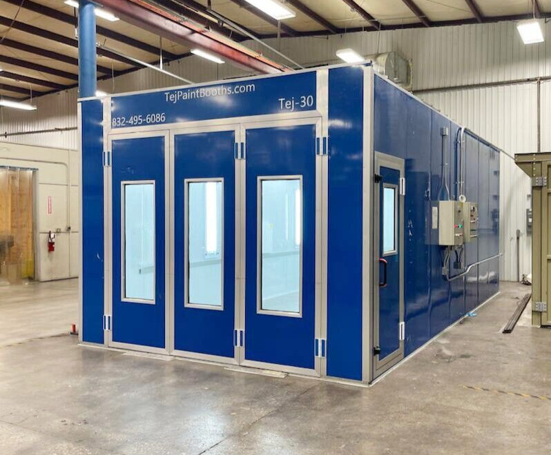TEJ-30 Semi Down Draft Paint Booth