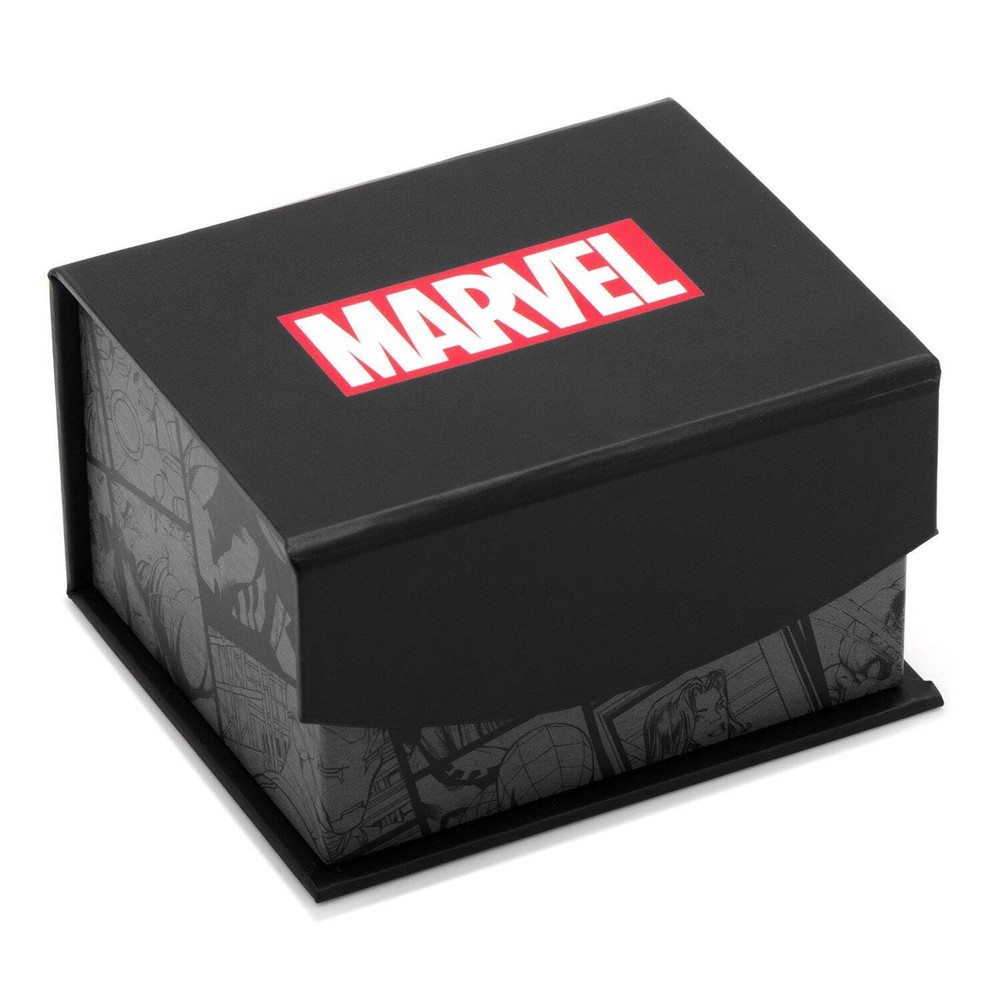Marvel Spider-Man 3D Crystal Cufflinks