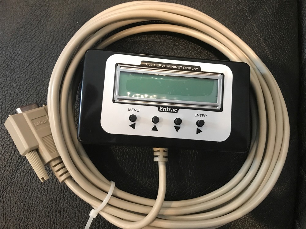 Entrac Mininet full service display