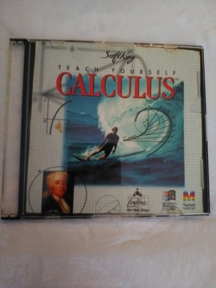 Teach Yourself Calculus CD-ROM Softkey 1995 Windows & Macintosh