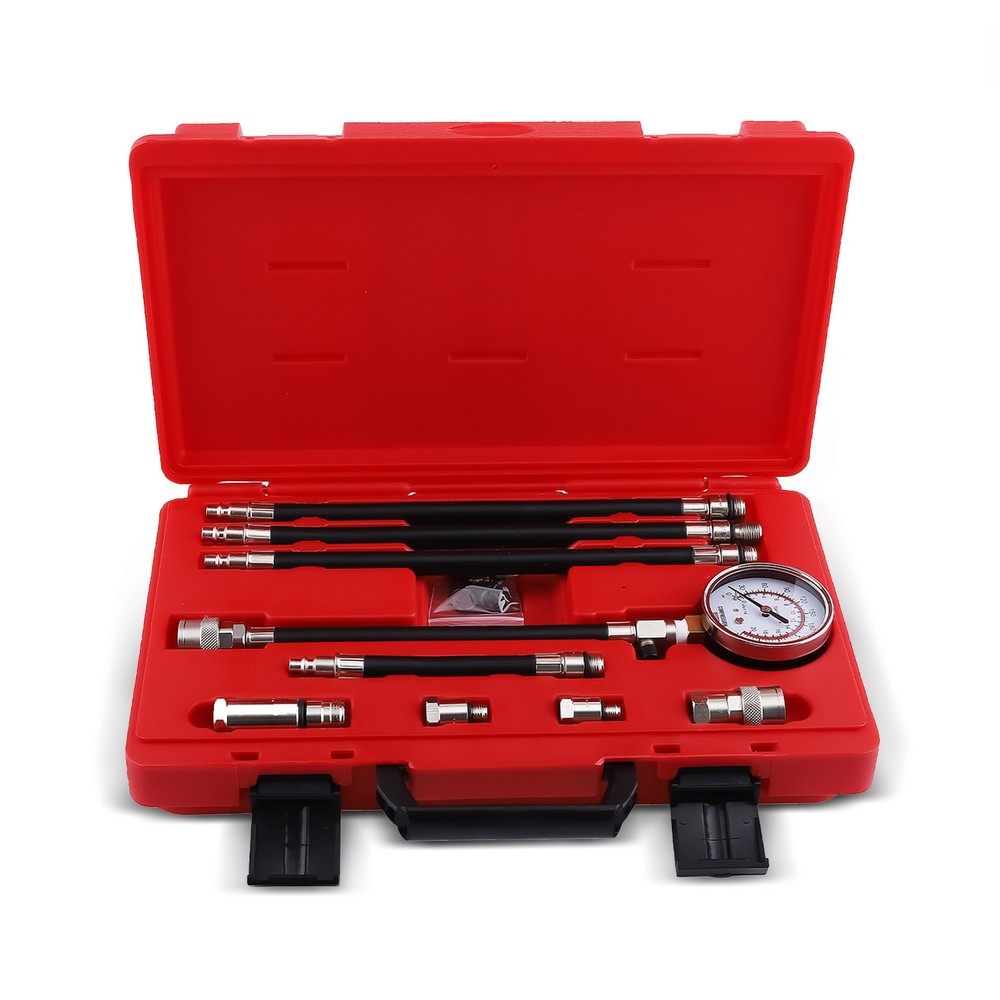 Engine Cylinder Compression Gauge Tester Kit Gas Engine Diagnostic Test Tools