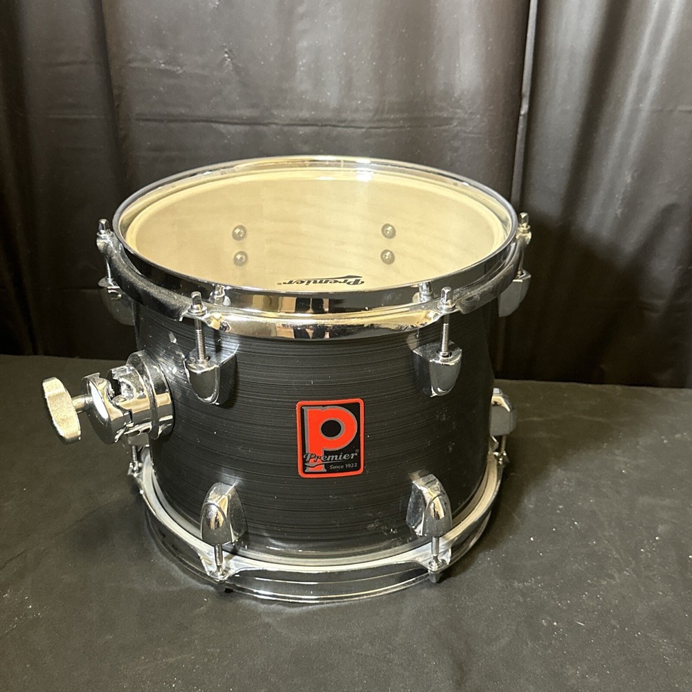 Premier 10x8 Ride Tom Black Silver