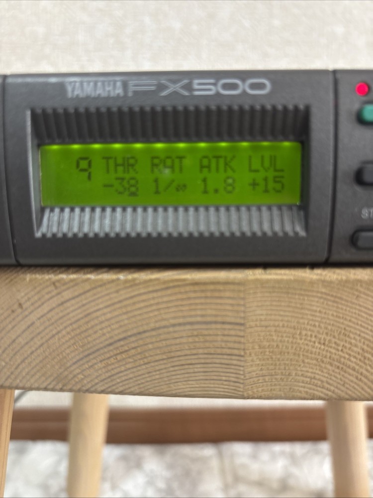 YAMAHA FX500 SIMUL-EFFECT PROCESSOR Guitar Effect TESTED JAPAN