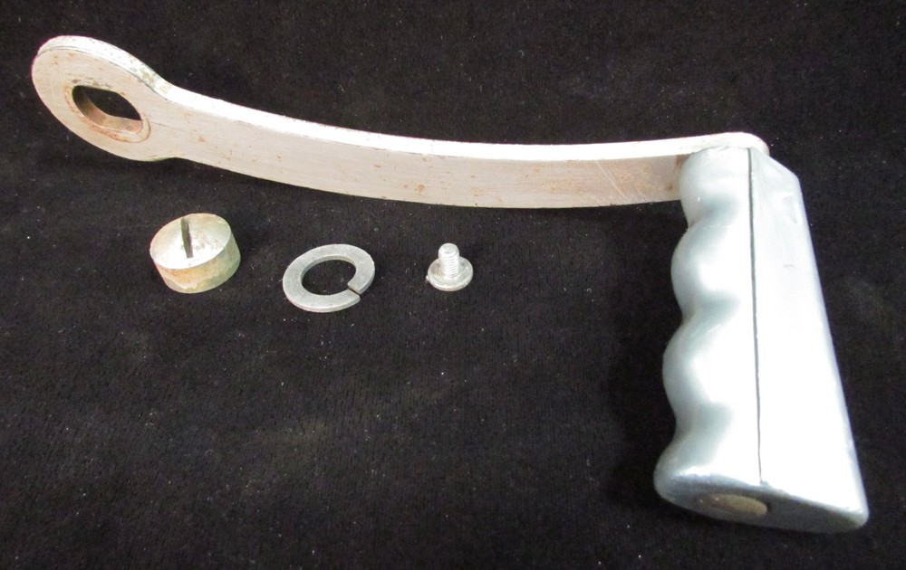 Vintage Paymaster Series S-550 ADDING MACHINE Check Writer CRANK HANDLE Lever