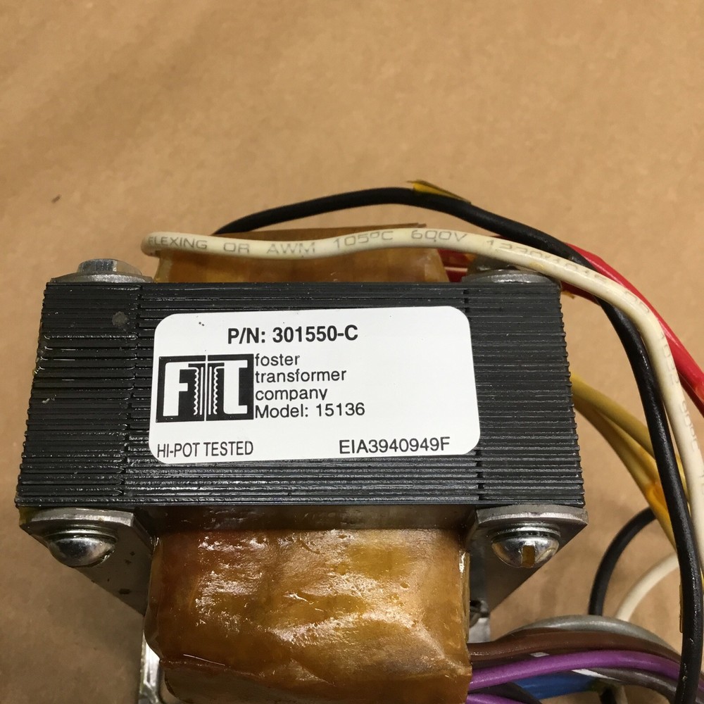 FOSTER Transformer 301550-C #1180l5iac