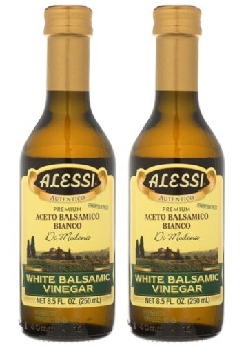 Alessi White Balsamic Vinegar 2 Pack