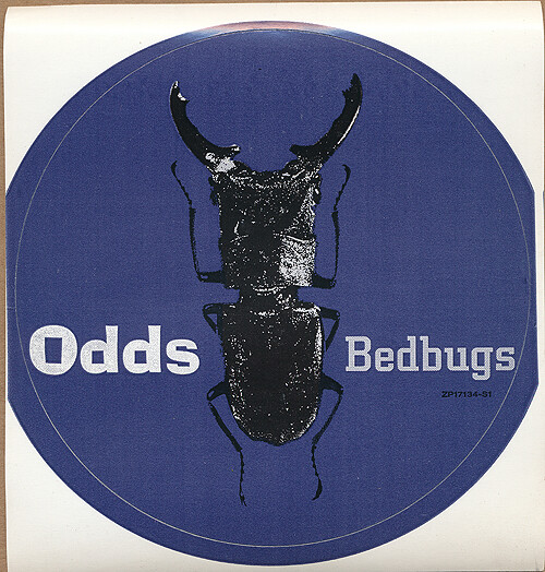 Odds (from Canada) - Bedbugs RARE promo sticker '93