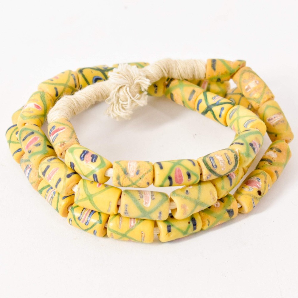 Venetian Yellow Trade Beads