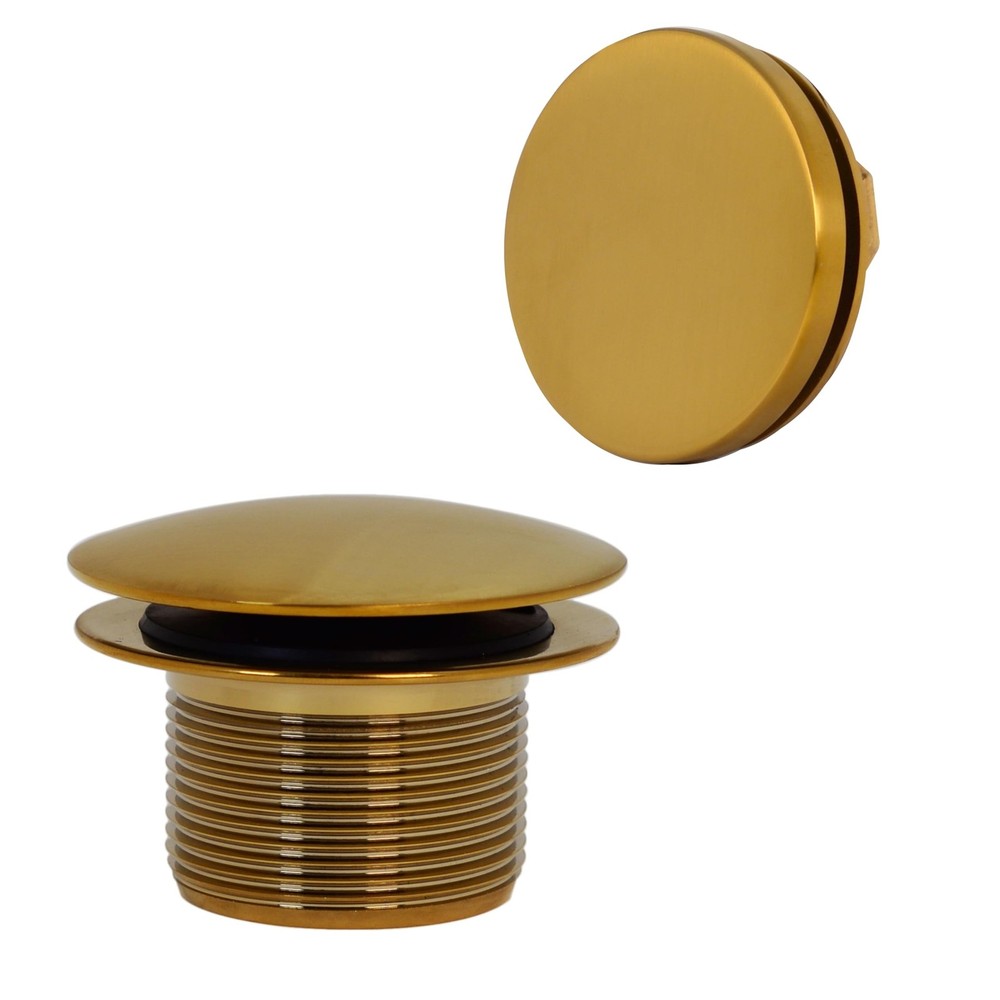 Westbrass D593PRK-18 Plumber's Pack Bath Waste Assembly with Tip-Toe Drain Pl...